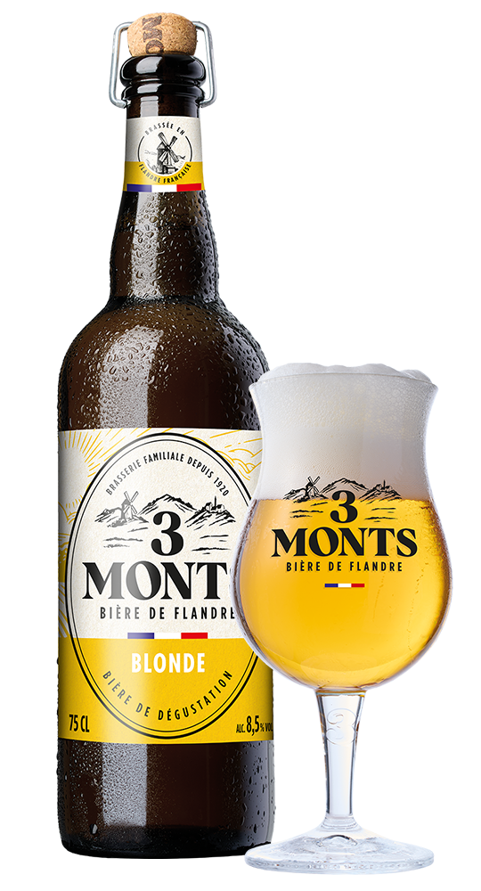 3 Monts Blonde 75cl — livraison Toulouse nuit